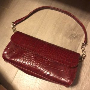 Red Liz Claiborne Handbag